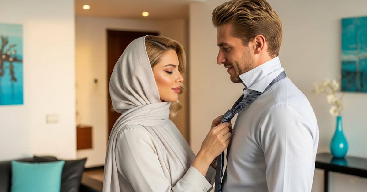 کراوات به عنوان کادو ولنتاین مردانه
